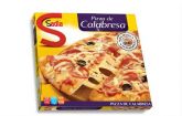 Pizza sadia de calabresa