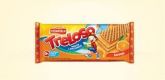 Treloso wafer lanchinho sabor laranja