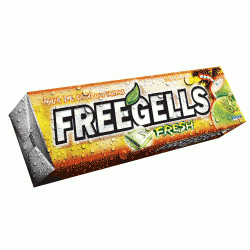 Pastilha freegells sabor fresh