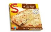 Pizza sadia 4 queijos